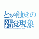 とある触覚の錯覚現象（ファントムセンセーション）