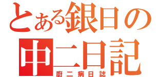 とある銀日の中二日記（廚二病日誌）