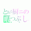 とある厨ニの暇つぶし（杏那）