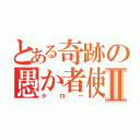 とある奇跡の愚か者使いⅡ（タロー）