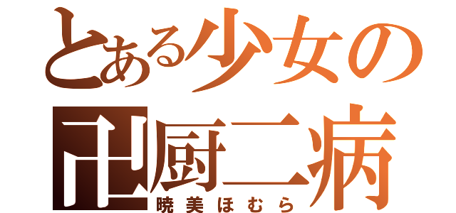 とある少女の卍厨二病卍（暁美ほむら）