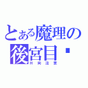 とある魔理の後宮目錄（Ｈ向注意）