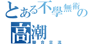 とある不學無術の高潮（聯合交流）