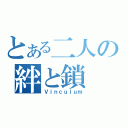 とある二人の絆と鎖（Ｖｉｎｃｕｌｕｍ）