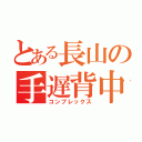 とある長山の手遅背中（コンプレックス）