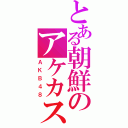 とある朝鮮のアケカス（ＡＫＢ４８）