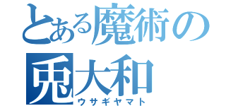 とある魔術の兎大和（ウサギヤマト）