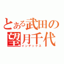 とある武田の望月千代（インデックス）