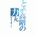 とある高階の力丸（野球を愛した）