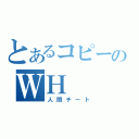 とあるコピーのＷＨ（人間チート）