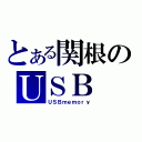 とある関根のＵＳＢ（ＵＳＢｍｅｍｏｒｙ）