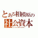 とある相模原の社会資本（ソーシャルキャピタル）