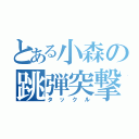 とある小森の跳弾突撃（タックル）