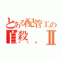 とある配管工の自殺Ⅱ（マリオ）