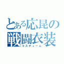 とある応昆の戦闘衣装（コスチューム）