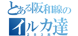 とある阪和線のイルカ達（２８３系）