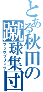 とある秋田の蹴球集団（ブラウブリッツ）