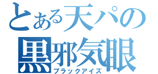 とある天パの黒邪気眼（ブラックアイズ）