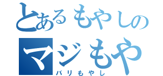 とあるもやしのマジもやし（バリもやし）