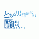 とある男籠球部の顧問（エロゴリラ）