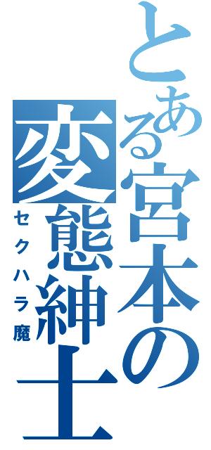 とある宮本の変態紳士Ⅱ（セクハラ魔）