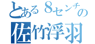 とある８センチの佐竹浮羽（）