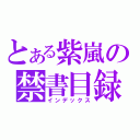 とある紫嵐の禁書目録（インデックス）