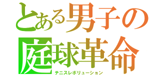 とある男子の庭球革命（テニスレボリューション）