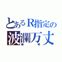 とあるＲ指定の波瀾万丈（椿唄）