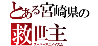 とある宮崎県の救世主（スーパーアニメイズム）