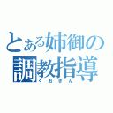 とある姉御の調教指導（くおぎん）