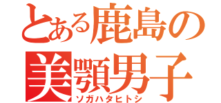 とある鹿島の美顎男子（ソガハタヒトシ）