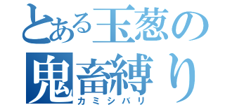 とある玉葱の鬼畜縛り（カミシバリ）