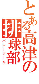 とある高津の排球部（バレーボール）