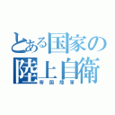 とある国家の陸上自衛隊（帝国陸軍）