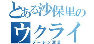 とある沙保里のウクライナ派遣（プーチン涙目）