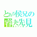 とある侯兄の睿夬先見（慧スパイ智）