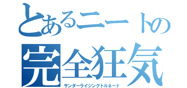 とあるニートの完全狂気（サンダーライジングトルネード）