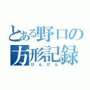 とある野口の方形記録（びんびん）