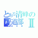 とある清峰の弓道部Ⅱ（混合部）