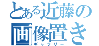 とある近藤の画像置き場（ギャラリー）