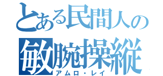 とある民間人の敏腕操縦士（アムロ・レイ）