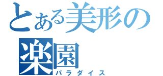 とある美形の楽園（パラダイス）