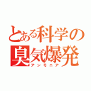 とある科学の臭気爆発（アンモニア）