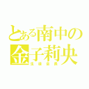 とある南中の金子莉央（生徒会長）