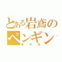 とある岩鳶のペンギン男子（葉月渚）