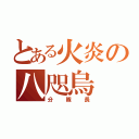 とある火炎の八咫烏（分隊長）