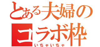 とある夫婦のコラボ枠（いちゃいちゃ）