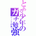 とある少年のガチ勉強（ハーレム計画）