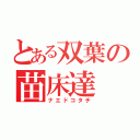 とある双葉の苗床達（ナエドコタチ）